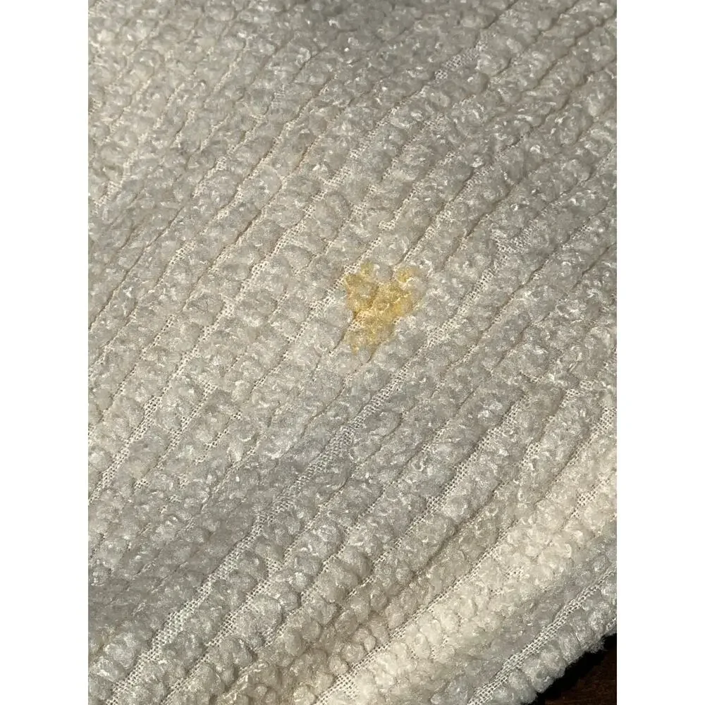 Vintage Chenille Bedspread Full Tufted Bedding Floral Cottagecore MCM - Picture 10 of 12